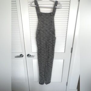 ASOS knit jumpsuit - black grey and white